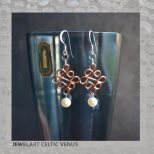 jewelart celtic venus earrings