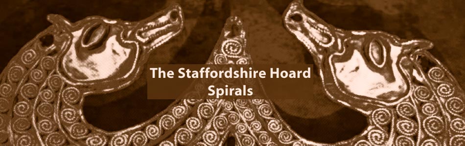 spiral decoration in the Staffordshire Hoard